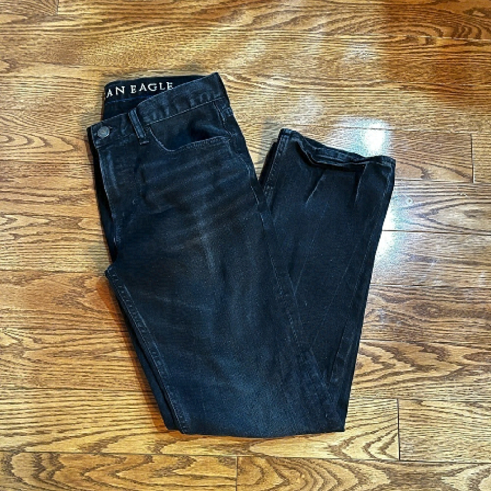 Men’s black skinny jeans 28x30